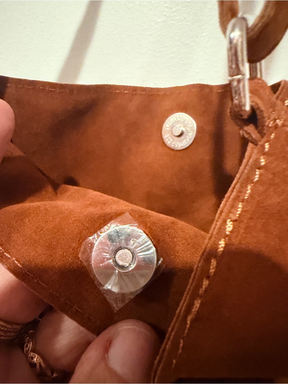 Boho Festival Brown Fringe Crossbody Bag - Picture 5 of 6